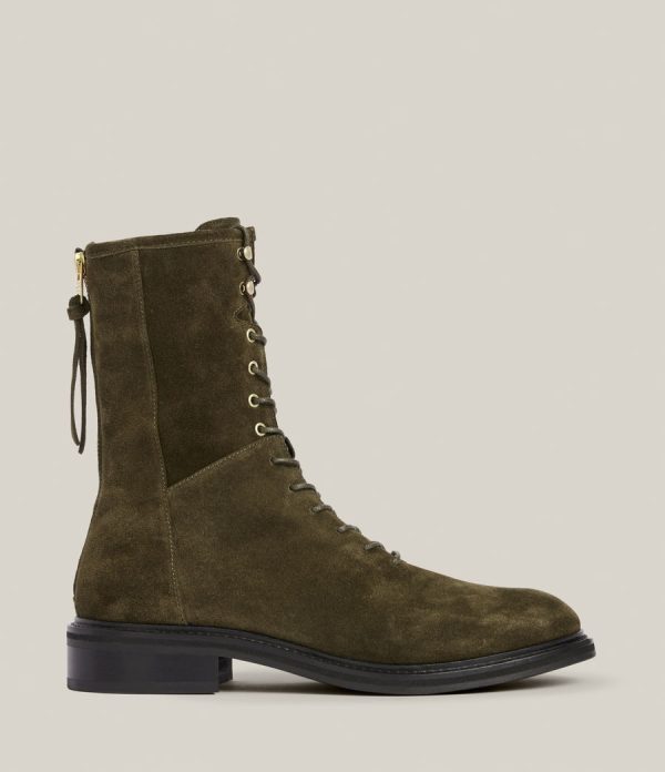 Misty brown suede boots for women - Image 2