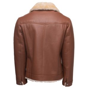 Mike's western Trucker shearling coat - Image 4