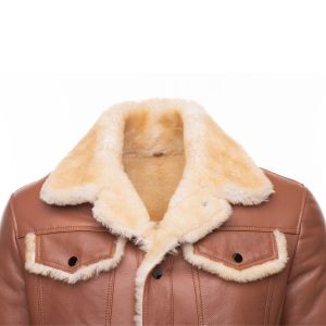 Mike's western Trucker shearling coat - Image 8