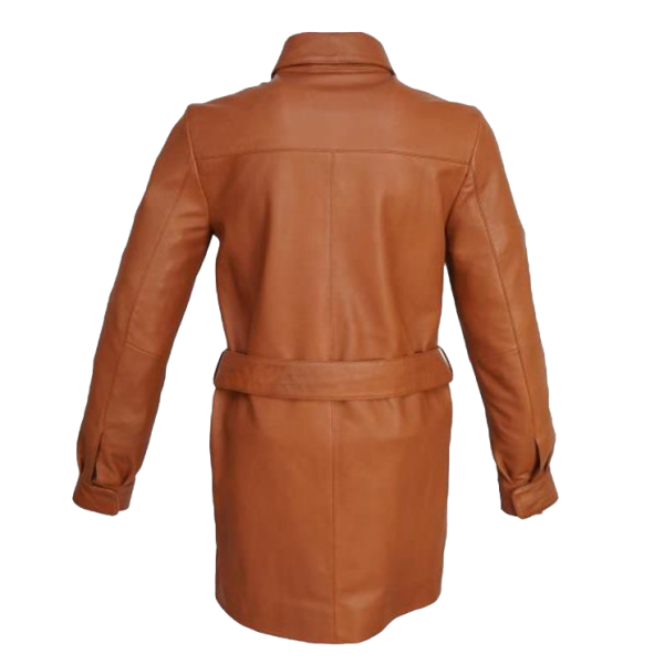 Ruby tan belted dress shirt - Image 2