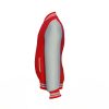 Red Varsity Letterman Jacket with Grey Sleeves - Image 9