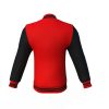 Red Varsity Letterman Jacket with Black Sleeves - Image 5