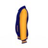Navy Varsity Letterman Jacket with Gold Sleeves - Image 10