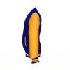 Navy Varsity Letterman Jacket with Gold Sleeves - Image 11