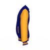Navy Varsity Letterman Jacket with Gold Sleeves - Image 12