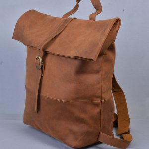 Wiggins Roll Top Vintage Style backpack - Image 3