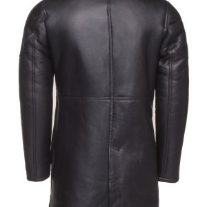 Real Shearling Coat inspired by Ryan Gosling's Blade Runner 2049 Trench Coat - Image 8