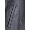 Natalie black winter coat with fur cuffs - Image 9