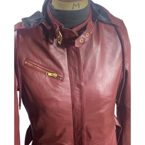 Nora's Trendy Women's long hooded overcoat - Image 4
