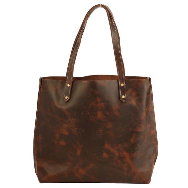 Oh so Minimalist Leather Tote bag - Image 2