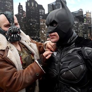 The Dark Knight Rises Bane's Distressed Leather Trench Coat - Image 5