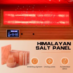 EROMMY Infrared Sauna 4 Person with Full Spectrum Heaters for Home or Gym - Image 4