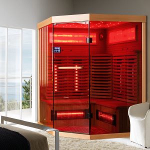 EROMMY Infrared Sauna 4 Person with Full Spectrum Heaters for Home or Gym - Image 6