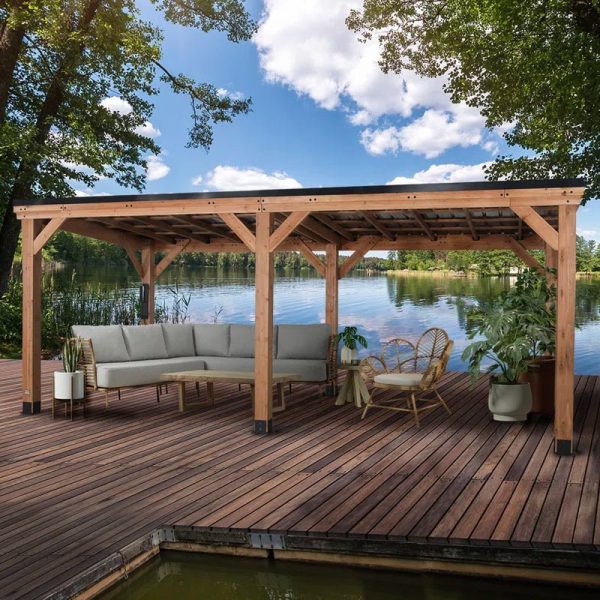 20 Ft. W X 9.5 Ft. Patio Gazebo - Image 2