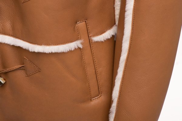 Ace Western Long Shearling Coat - Image 7