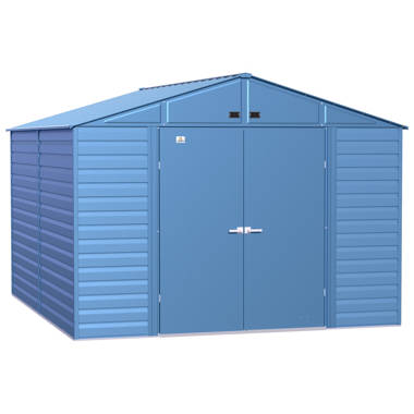 Arrow Elite 10 ft. W x 12 ft. D Galvanized Steel Storage Shed - Image 5