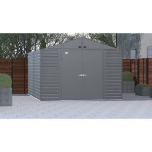 Arrow Elite 12 ft. W x 14 ft. D Galvanized Steel Storage Shed - Image 7
