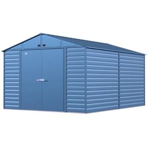 Arrow 12 ft. W x 15 ft. D Galvanized Steel Storage Shed - Image 8