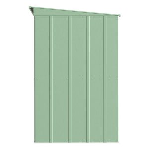 Arrow 10 ft. W x 4 ft. D Galvanized Steel Horizontal Storage Shed - Image 8