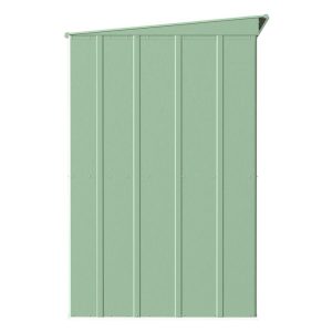 Arrow 10 ft. W x 4 ft. D Galvanized Steel Horizontal Storage Shed - Image 6