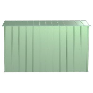 Arrow 10 ft. W x 4 ft. D Galvanized Steel Horizontal Storage Shed - Image 7