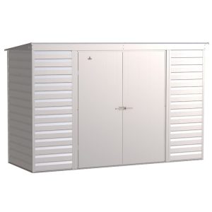 Arrow 10 ft. W x 4 ft. D Steel Horizontal Storage Shed