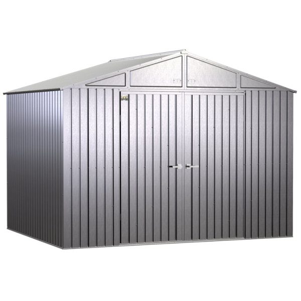 Arrow 10 ft. W x 8 ft. D Galvanized Steel Portable Storage Shed - Image 3