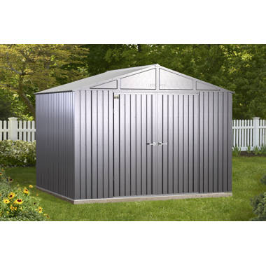 Arrow 10 ft. W x 8 ft. D Galvanized Steel Portable Storage Shed - Image 5