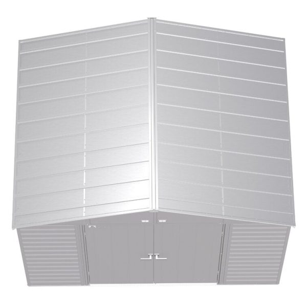 Arrow 10 ft. W x 8 ft. D Metal Storage Shed - Image 8