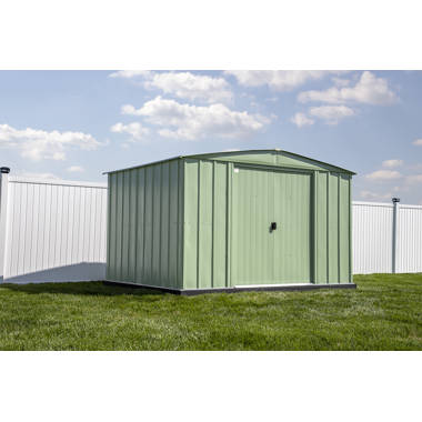 Arrow Elite 10 ft. W x 12 ft. D Galvanized Steel Storage Shed - Image 6