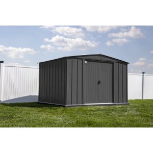 Arrow 10 ft. W x 8 ft. D Metal Storage Shed