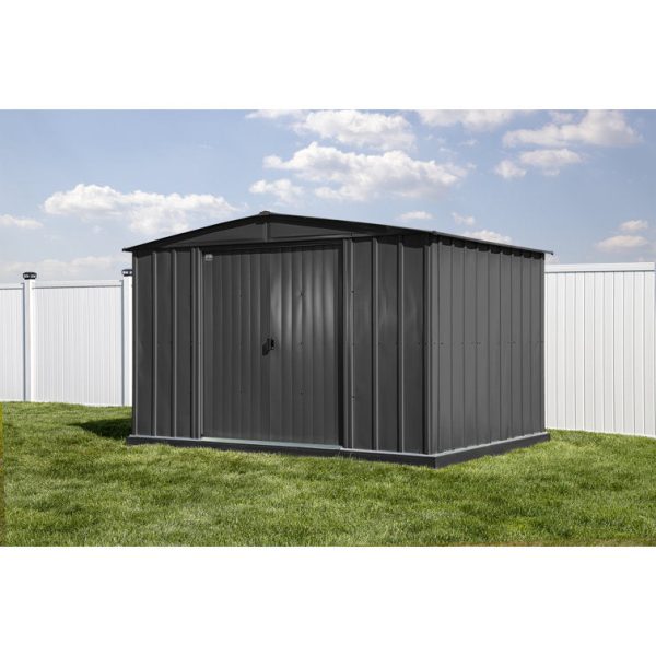 Arrow 10 ft. W x 8 ft. D Metal Storage Shed - Image 3