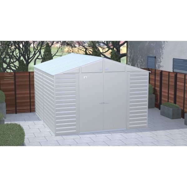 Arrow 10 ft. W x 8 ft. D Metal Storage Shed