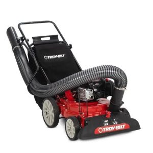 Troy-Bilt 24 in. Leaf Vacuum Head 1.5 in. Chipping Capacity Gas Powered Chipper Shredder Vacuum with High Rear Wheels - Image 5
