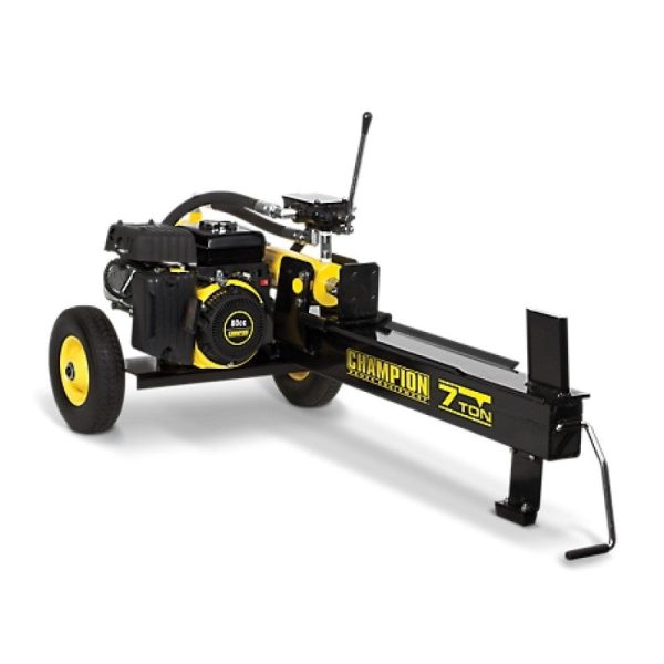 Champion Power Equipment 7 Ton Horizontal Gas-Powered Compact Log Splitter with Auto Return