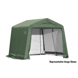 11 ft.W x 8 ft. D Plastic Portable Storage Shed - Image 2