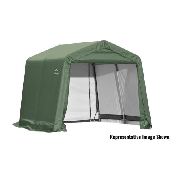 11 ft.W x 8 ft. D Plastic Portable Storage Shed - Image 2
