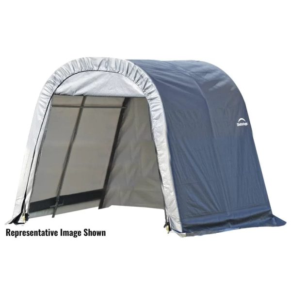 11 ft. W x 8 ft. D Plastic Storage Shed - Image 3