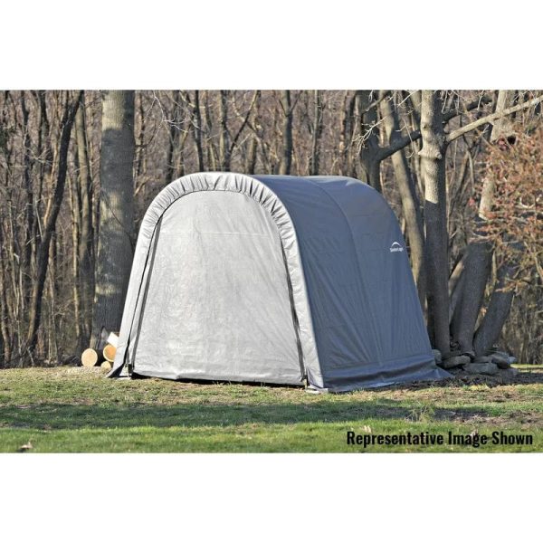 11 ft. W x 8 ft. D Plastic Storage Shed - Image 5