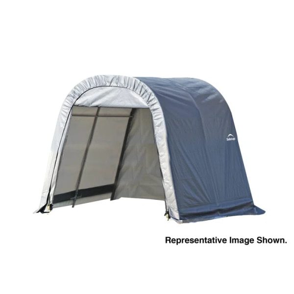 11 ft. W x 8 ft. D Plastic Storage Shed - Image 6