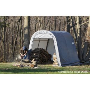 11 ft. W x 8 ft. D Plastic Storage Shed - Image 7