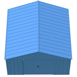 Arrow 12 ft. W x 12 ft. D Galvanized Steel Storage Shed