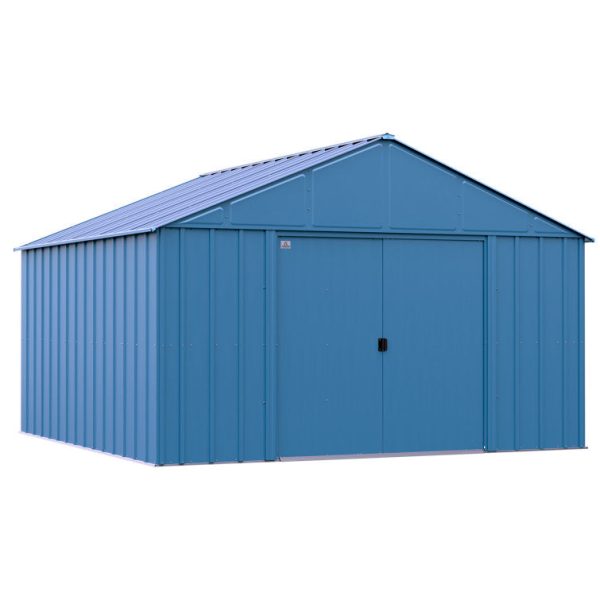 Arrow 12 ft. W x 12 ft. D Galvanized Steel Storage Shed - Image 2