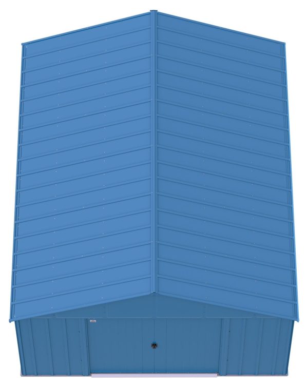Arrow 12 ft. W x 15 ft. D Galvanized Steel Storage Shed - Image 2