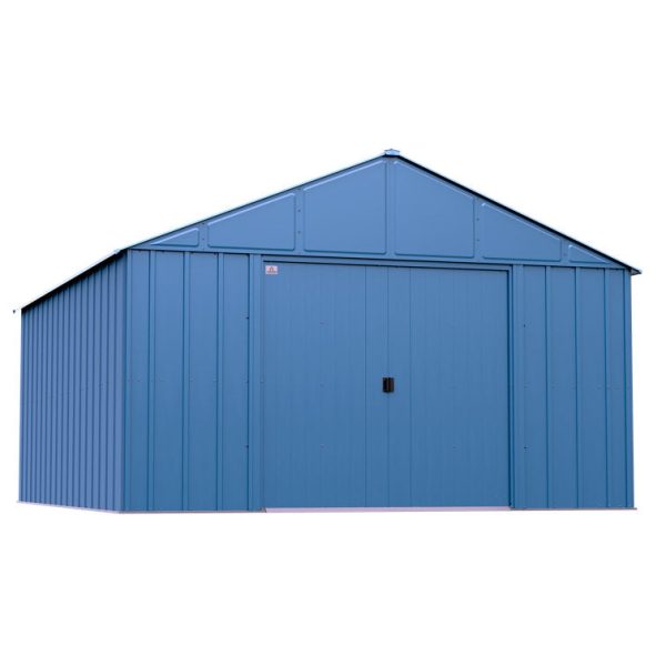 Arrow 12 ft. W x 15 ft. D Galvanized Steel Storage Shed - Image 3