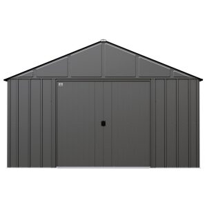 Arrow 12 ft. W x 17 ft. D Galvanized Steel Storage Shed - Image 3