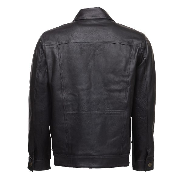 Mason Trucker leather jacket - Image 2