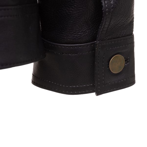 Mason Trucker leather jacket - Image 6