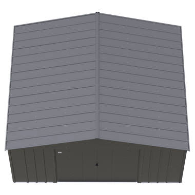 Arrow Elite 12 ft. W x 14 ft. D Galvanized Steel Storage Shed - Image 9