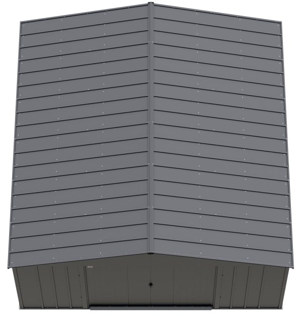 Arrow 14 ft. W x 15 ft. D Galvanized Steel Storage Shed - Image 2